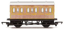 RailRoad, LNER, 4 wheel Coach - Era 3