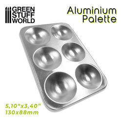 Rectangular Aluminium Mixing Palette (2499) - Green Stuff World
