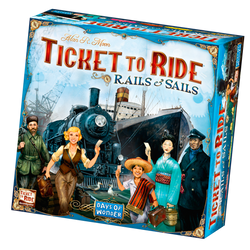 Ticket to Ride - Rails & Sails (Board Game) :www.mightylancergames.co.uk