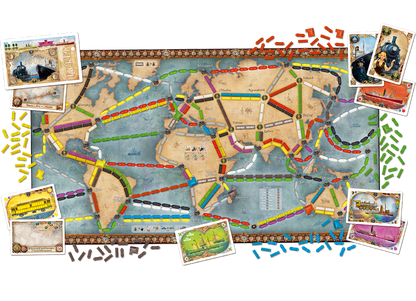 Ticket to Ride - Rails & Sails :www,mightylancergames.co.uk