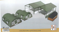 Storage Depot - Scenery Set (Sarissa Precision Ltd) :www.mightylancergames.co.uk