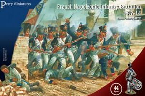 French Napoleonic Infantry Battalion 1807 - 1814 - Perry Miniatures (FN250) :www.mightylancergames.co.uk
