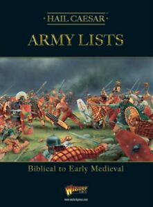 Hail Caesar Army Lists - Late Antiquity to early Medieval :www.mightylancergames.co.uk