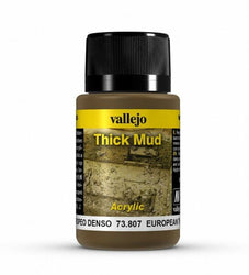 73.807 European Thick Mud - Weathering Effects - Vallejo Acrylic