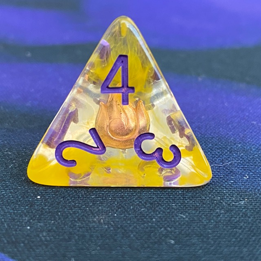RPG Character class dice, sorcer...