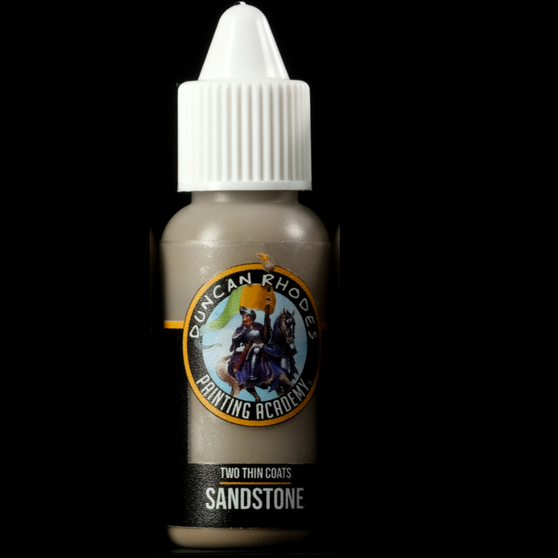 Sandstone Duncan Rhodes Painting Academy Two Thin Coats paint