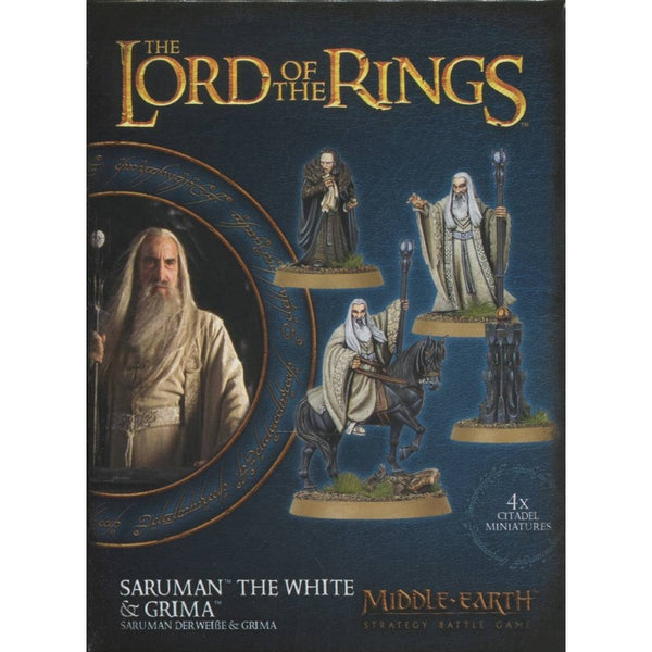 Saruman the White & Gríma - Middle-Earth Strategy Battle Game :www.mightylancergames.co.uk