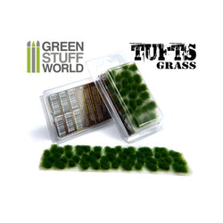 Dark Green Grass Tufts 6mm - Green Stuff World