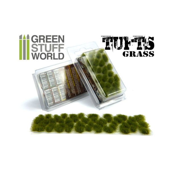 Dry Green Grass Tufts 6mm