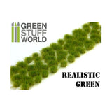 Realistic Green Grass Tufts 6mm - Green Stuff World 1245