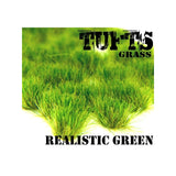 Realistic Green Grass Tufts 6mm - Green Stuff World 1245