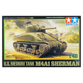 Tamiya M4A1 Sherman Tank Kit 1/48
