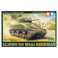 Tamiya M4A1 Sherman Tank Kit 1/48