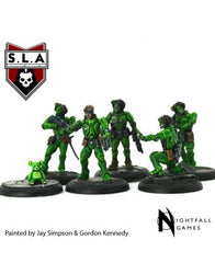 Shiver/9th Divison Starter Set - S.L.A  Cannibal Sector 1