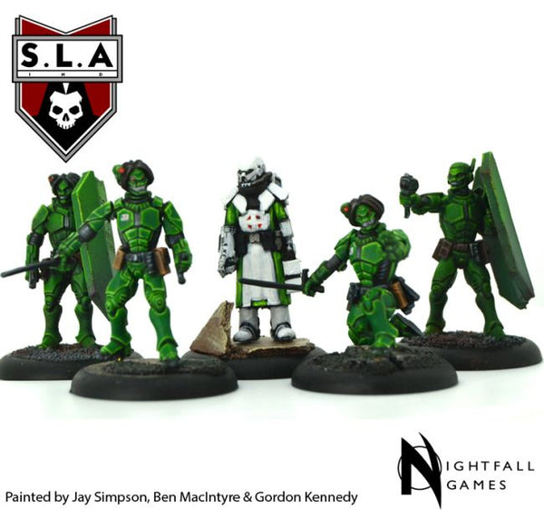 Shiver Expansion Pack - S.L.A  Cannibal Sector 1 :www.mightylancergames.co.uk