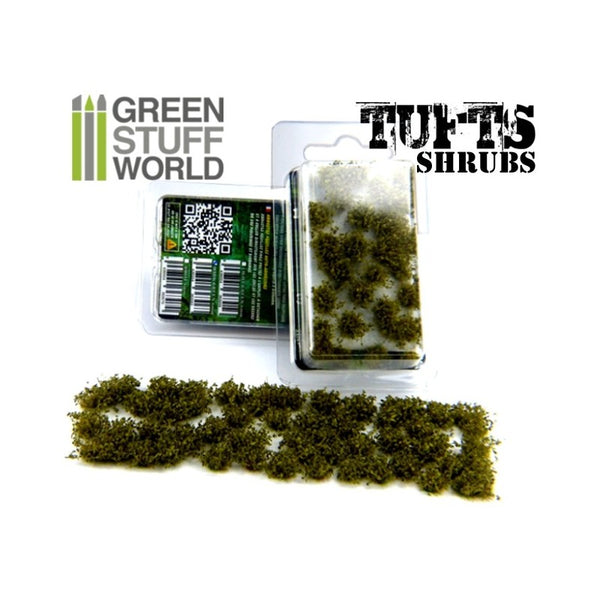Shrub Tufts - DARK GREEN- 1306 - Green Stuff World