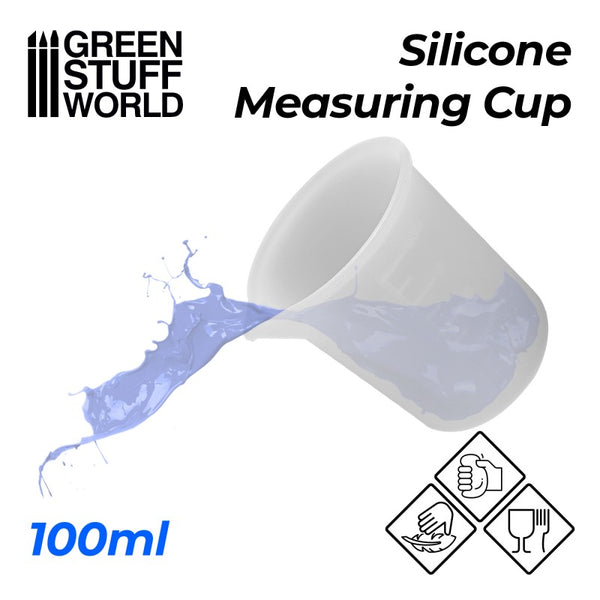 Silicone Measuring Cup 100ml (2417) - Green Stuff World