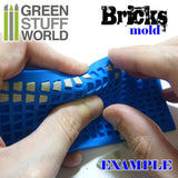 Bricks Moulds Silicone Mould 1507 GSW)