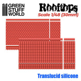  Rooftops Silicone Moulds 1/48- Green Stuff World - 2198
