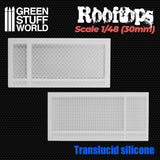 Rooftops Silicone Moulds 1/48- Green Stuff World - 2198