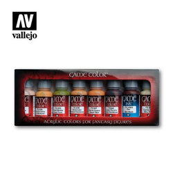 AV Vallejo Model Color Set - Skintones (x8): www.mightylancergames.co.uk