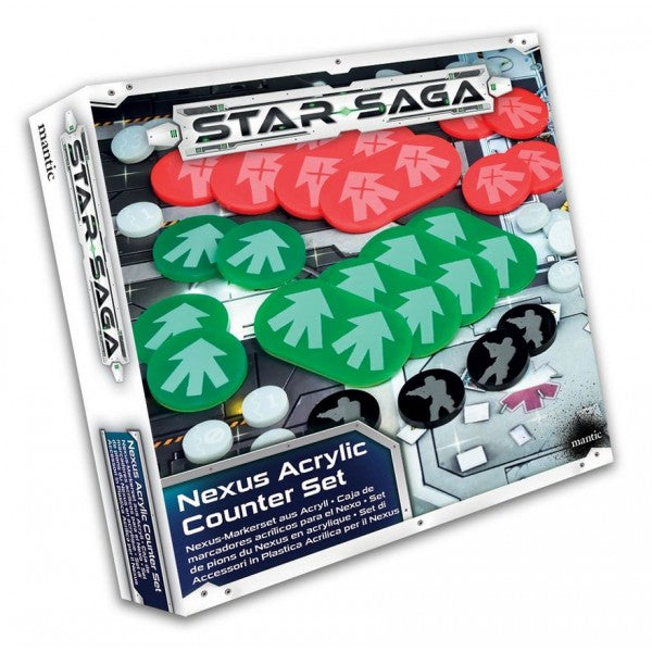 Star Saga - Nexus Acrylic Counter Set: www.mightylancergames.co.uk