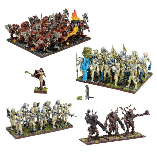 Forces of Nature Army - Kings of War :www.mightylancergames.co.uk