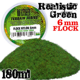 Flock Nylon Realistic Green - 6m...