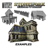 Silicone Moulds - Stonework - Green Stuff World - 2197