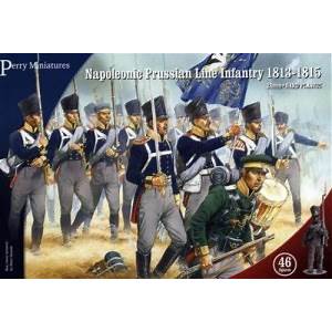 Napoleonic Prussian Line Infantry 1813-15 - Perry Miniatures (PN1) :www.mightylancergames.co.uk