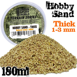 Thick Hobby Sand- Natural- 180 ml - Green Stuff World -9178