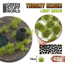 Light Green Thorny Scrub Basing Tufts