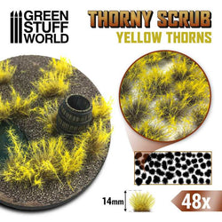 Yellow Thorns Thorny Scrub Basing Tufts