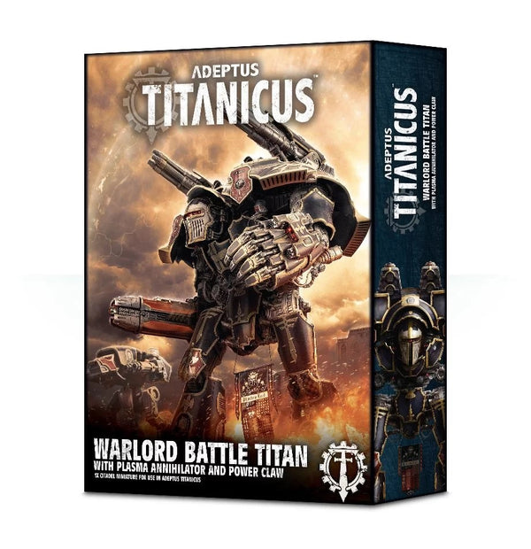 Warlord Battle Titan With Plasma Annihilator and Power Claw (Adeptus Titanicus) :www.mightylancergames.co.uk 