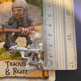 The Tracker and Beast by Northumbrian Tin Solider for your role playing games. With ruler