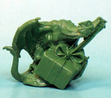 01593: 12 Days of Reaper - Wrapping Dragon by Julie Guthrie: www.mightylancergames.co.uk