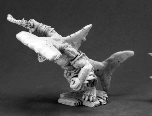 reaper miniatures Hammerhead Wereshark 