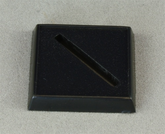 1" Square Plastic Base, Un...
