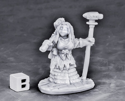 77571 - Dwarf Forge Priestess :www.mightylancergames.co.uk 