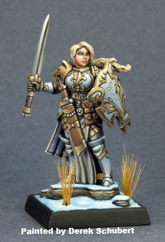 03788 - Trista, the White Wolf (Reaper DHL) :www.mightylancergames.co.uk