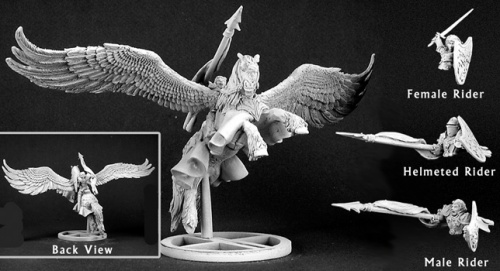 03096: Barros & Tempest, Paladin on Pegasus by Sandra Garrity and Bobby Jackson
