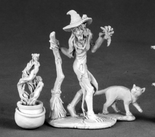 03549: Witch, Cauldron & Cat by Julie Guthrie: www.mightylancergames.co.uk