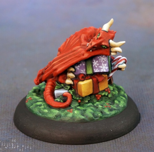 01581 12 Days of Reaper - Christmas Dragon Hoard by Julie Guthrie: www.mightylancergames.co.uk