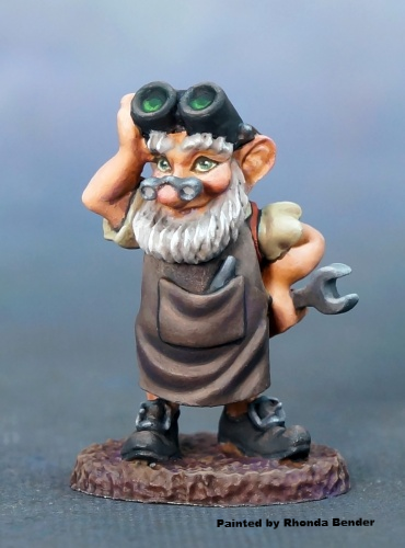 Reaper 01595 - 12 Days of Reaper - Tinker the Gnome by Bobby Jackson: www.mightylancergames.co.uk