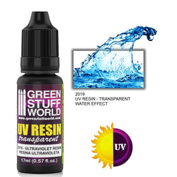 UV Resin 17ml - Transparent Water Effect - 2019 -Green Stuff World
