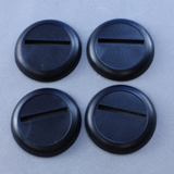 12 Pack of 30mm Round Plastic Display Bases