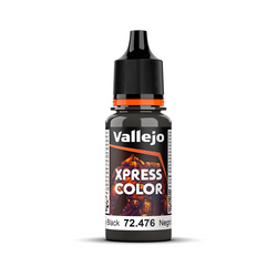 Vallejo Greasy Black Xpress Color Hobby Paint 18Ml