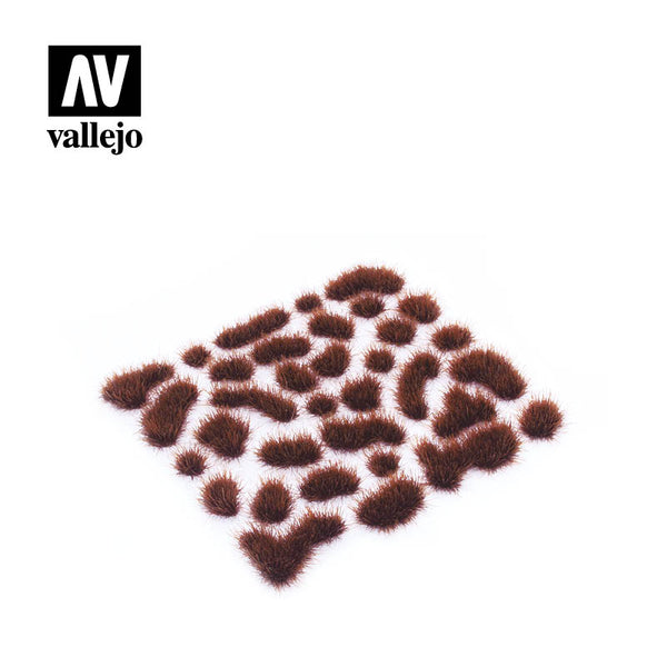 Wild Tuft Brown - 4mm Tufts - Vallejo Scenery