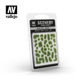 Wild Tuft Green - 4mm Tufts - Vallejo Scenery