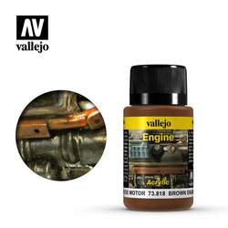 73.818 Brown Engine Soot - Weathering Effects - Vallejo Acrylic